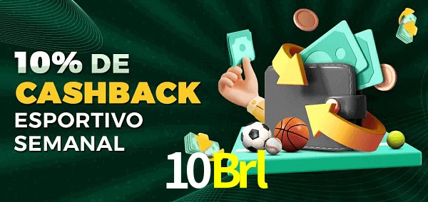 10% de bônus de cashback na 10Brl